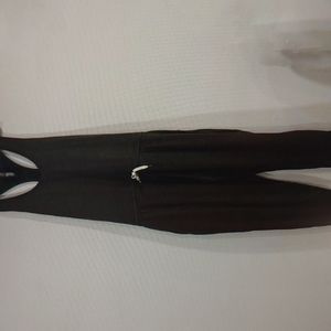 Tank Jumpsuit Olive Green Sleeveless